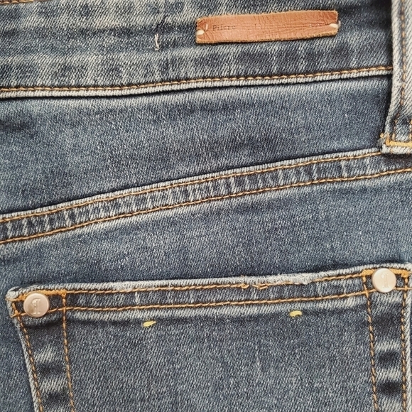 Pilcro and the Letterpress Anthropologie Parallel Patchwork Jeans - Picture 4 of 6